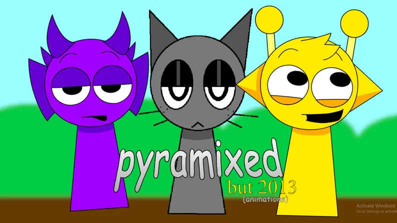 Sprunki Pyramixed 2013