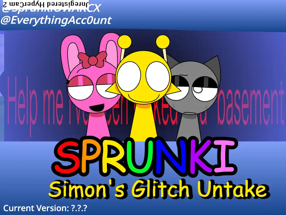 Sprunki Simons glitch beta