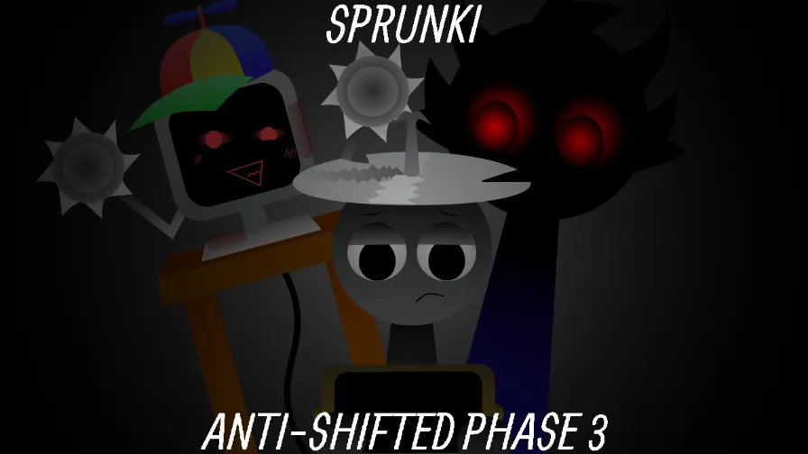 Sprunki Anti-Shifted: Phase 3 but Retextured