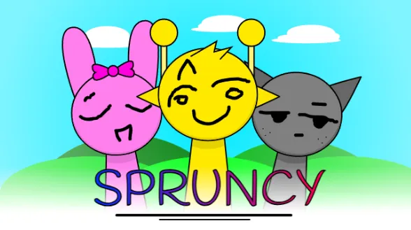 Sprunki Spruncy- Minimalist Line Art Music Creation Game