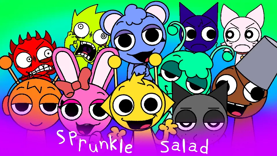 Sprunki - Sprunkle Salad 4.0